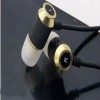 GS-C281 ABS 3.5mm In-ear Headphone with Microphone for Tablet Cell Phone - Black