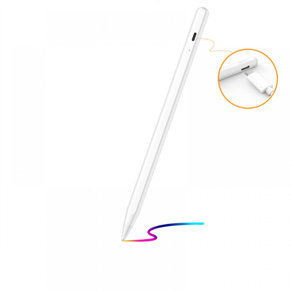 Uogic AC10-CP Rechargeable Stylus Pen with Camera Shutter Remote Control Palm Rejection Battery Level Display for iPad Pro for M