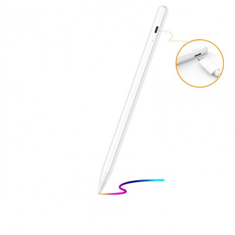 Uogic AC10-CP Rechargeable Stylus Pen with Camera Shutter Remote Control Palm Rejection Battery Level Display for iPad Pro for M